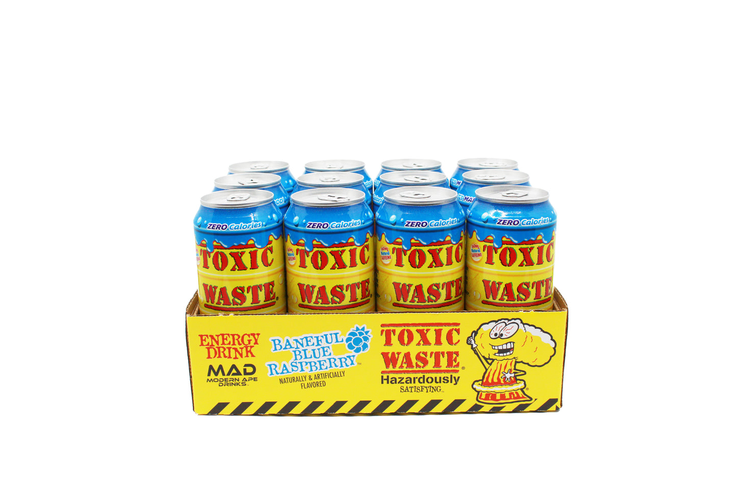 12ct Toxic Waste Energy Drink: Baneful Blue Raspberry