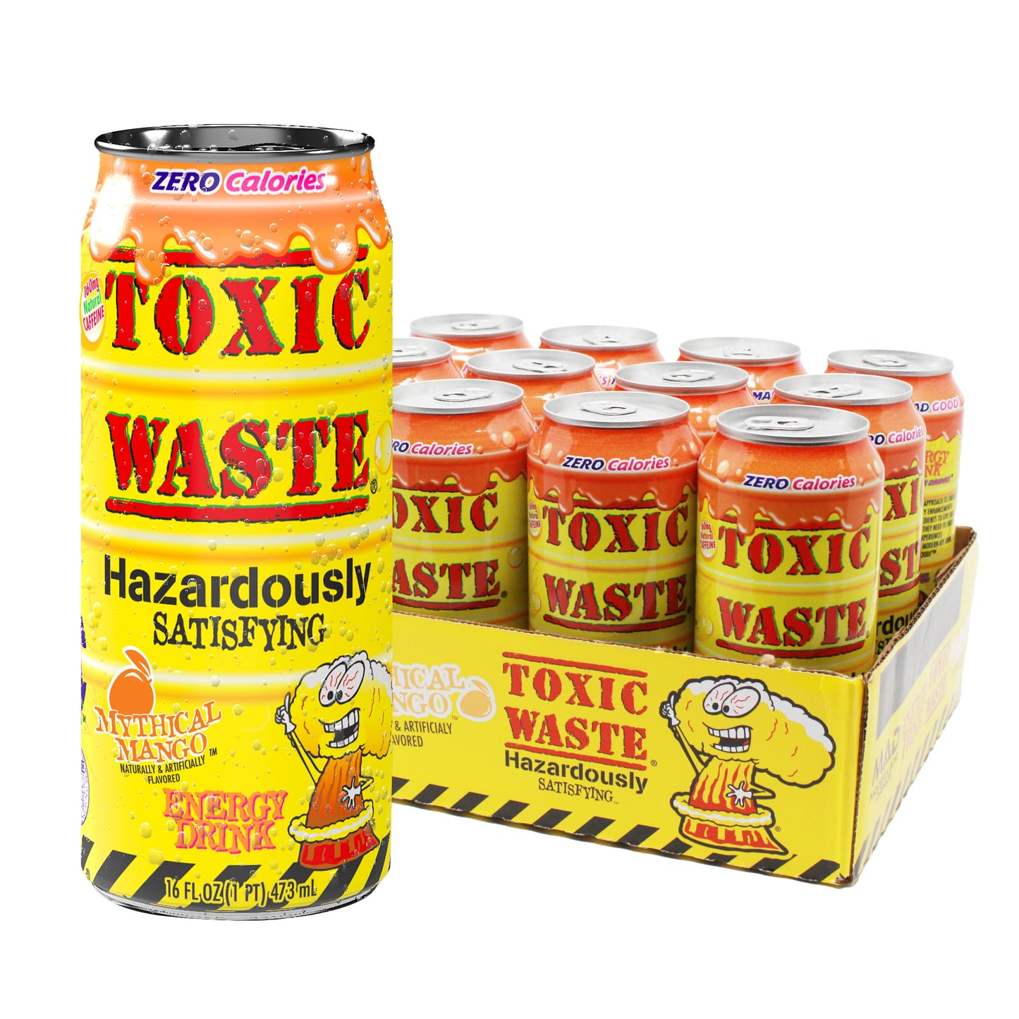 12ct Toxic Waste Energy Drink: Mythical Mango